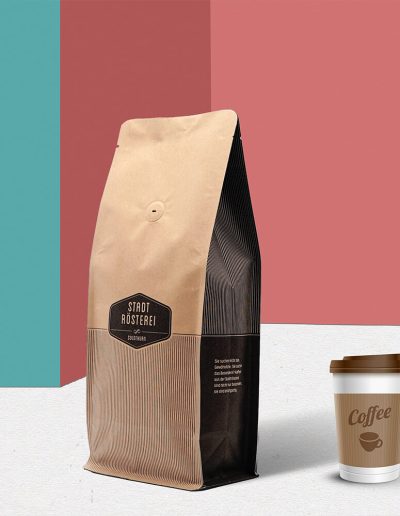 Kraft Paper Coffee bags