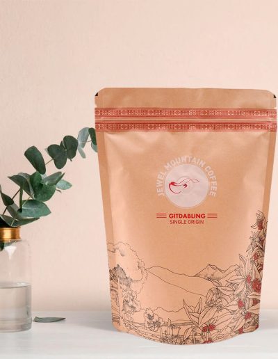 Kraft Paper Coffee bags